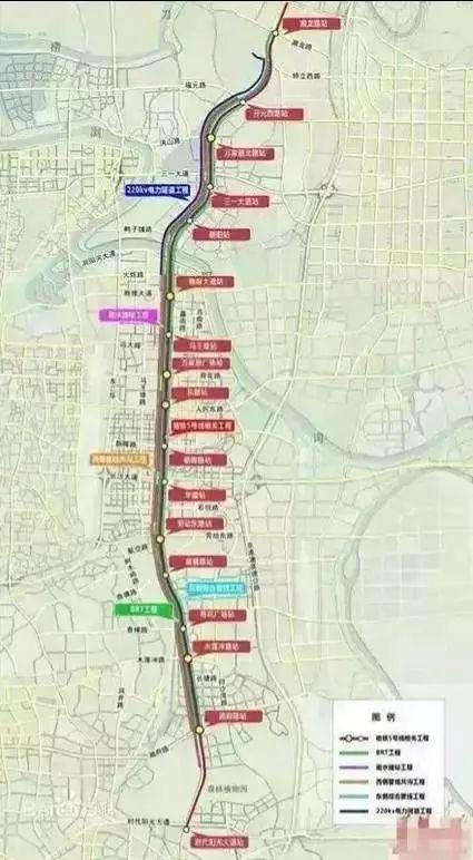 长沙地铁4号线线路图最新更新，城市变迁中的成长轨迹